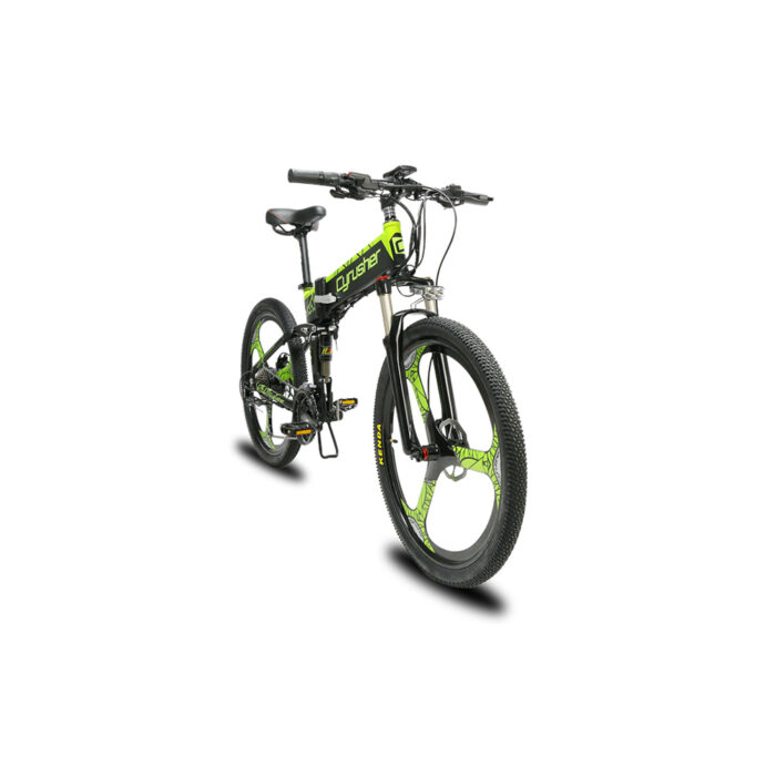 xf770 green folding electric mountain bike full su 10166