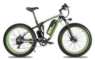 xf800 green 1000w 48v fat tire mountain e bike ful 10013